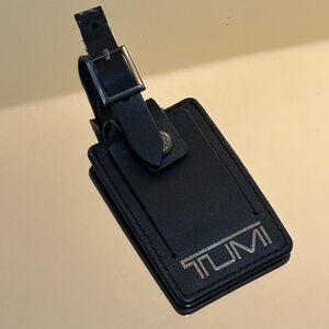 Small Tumi Black Luggage Tag